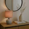 Luxus - Tischlampe Oslo - Rot - H26xØ14 - Armatur E14 - Produktbild-Vorschau 7