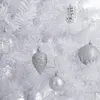 CASARIA® Weihnachtsbaum künstlich 150 cm WEISS dichte Produktbild-Vorschau 13