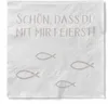 Sovie HORECA Serviette "Schön, dass Du mit mir feierst" aus Produktbild-Vorschau 1