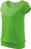 Lose sitzendes Damen-T-Shirt, 100% Baumwolle, unbedruckt, Produktbild-Vorschau 3
