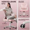Yaheetech Bürostuhl Schreibtischstuhl mit gepolstertem Produktbild-Vorschau 4