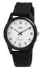 Q&Q Uniuhr mit Kunststoffarmband in schwarz, 10 Bar Produktbild-Vorschau 2