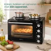 Emerio Minioven – 2 Kookplaten – 90–230 °C – Boven- en Productafbeelding-voorbeeld 5