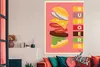 MuchoWow® Poster Burger - Schnellimbiss - Mannshöhle - Produktbild-Vorschau 3