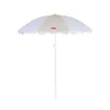 Sonnenschirm Strand Polyester 210x160cm Beige Produktbild-Vorschau 1