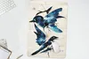 MuchoWow® Mauspad Mousepad Vögel - Tiere - Blau - Vintage Produktbild-Vorschau 5