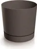 TUBO P ECO WOOD Pot de fleurs 17,8 cm - Couleur : Café ECO Voir les images du produit 1