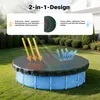 Wiltec Poolabdeckung rund Ø 610 cm, 200 g/m² PE, Produktbild-Vorschau 5