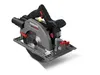 A cordless circular saw is shown from a three-quarter angle against a white background. Produktbild-Vorschau