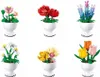 M38-B1077 - Mini bloemen in pot, presentatie in Productafbeelding-voorbeeld 1