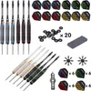 Turnart Profi Steel Darts Set 12 Stück 24g - Metallspitze, Produktbild-Vorschau 3