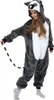 Onesie Kigurumi Pigiama Costume travestimento Lemur Bambini Anteprima dell’immagine prodotto 3