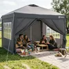 Sekey Faltpavillon 3x3 m Pop Up Gartenpavillon wasserdicht Produktbild-Vorschau 8