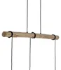 Lindby Hängeleuchte Trebale, E27, Ø 28 cm, 3-flammig, Holz Produktbild-Vorschau 5