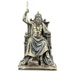 Zeus figura su trono scultura decorativa soggiorno Anteprima dell’immagine prodotto 1
