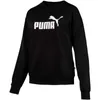 PUMA ESS Logo Crew Sweat TR Baumwolle BLACK L Produktbild-Vorschau 2