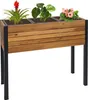 Pflanzkasten HWC-L22, Hochbeet Pflanzkübel Blumenkasten, Produktbild-Vorschau 1