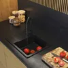 Granitan | Granitový dřez PAROS - 580x440 mm - černý - Náhled obrázku produktu 14