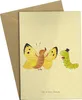 Mr. & Mrs. Panda babykarte Raupe Schmetterling - Gelb Produktbild-Vorschau 1