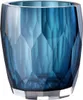 Casa Padrino Luxus Deko Glas Vase Blau Ø 12 x H. 14 cm - Produktbild-Vorschau 1