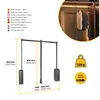 Emuca Kleiderlift für Garderoben Sling, 600 - 830, Produktbild-Vorschau 5