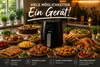 Fritownica bezolejowa MPM MFR-12, 2 litry, czarna, 800W – Podgląd zdjęcia produktu 4