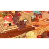 A stylized, isometric view of a marketplace or village scene with several characters. Produktbild-Vorschau