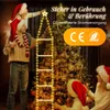 SALCAR 3M LED Weihnachts Leiter Lichterkette,LEDs Produktbild-Vorschau 5