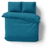3-tlg Premium Damast Bettwäsche 200x200 + 80x80 cm mit YKK Produktbild-Vorschau 1
