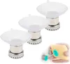 Set mit 3 magnetischen Seifenschalen mit Saugnapf – Produktbild-Vorschau 1