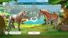 A video game interface showing two unicorn characters, with options to choose a horse and breed. Produktbild-Vorschau
