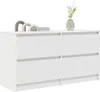 mobile TV vidaXL bianco 100x35x54 cm materiale a base di Anteprima dell’immagine prodotto 4