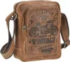 Greenburry Umhängetasche Leder 22x24cm Damen Herren Produktbild-Vorschau 4
