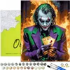 Malen nach Zahlen Erwachsene Joker Porträt 50x40 - 33 Produktbild-Vorschau 1