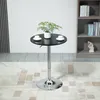 HOMCOM Bartisch modern Esstisch Drehtisch Produktbild-Vorschau 7