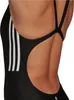 adidas Damen Mid 3 Stripes Badeanzügo SchwarzWeiß 38 Produktbild-Vorschau 11