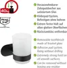 WENKO Edelstahl Zahnputz Becher Uno Bad Gäste WC Zahn Produktbild-Vorschau 3