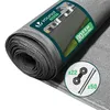 VOUNOT® Zaunblende 1×10m, Sichtschutz Zaun 90 g/m² HDPE Produktbild-Vorschau 1
