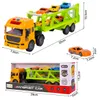 MalPlay Transporter Lastwager Set 6 Autos Fahrzeuge Produktbild-Vorschau 2