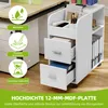 Rollcontainer mit 2 Schubladen, Aktenschrank mit Produktbild-Vorschau 3