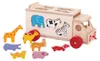 Bigjigs Toys Dřevěné auto se zvířátky Náhled obrázku produktu 4