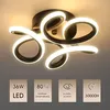 36W Modern LED Deckenlampe Deckenleuchte für Schlafzimmer Produktbild-Vorschau 2