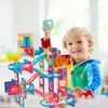 Klocki magnetyczne 3d świecące konstrukcyjne edukacyjne 125 Podgląd zdjęcia produktu 5