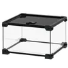 Repti-Zoo Terrarium en verre avec grille NAK04B 30x30x20cm Voir les images du produit 1