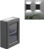 Gartenleuchte Solar Garten Wandleuchten,4 Stück Solar Led Produktbild-Vorschau 2