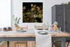 MuchoWow® Poster Dschungel - Gold - Bäume 100x100 cm - Produktbild-Vorschau 3