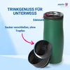 Edelstahl Thermobecher 350ml - 100% auslaufsicherer Produktbild-Vorschau 3
