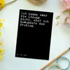 Mr. & Mrs. Panda Postkarte Ich kenne zwar die... - Schwarz Produktbild-Vorschau 2