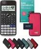 Casio fx-991DE X inkl. Schutztasche Pink & Fachbuch (128 Produktbild-Vorschau 1