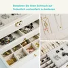 AdelDream Schmuckkasten dreistöckige Schmuckbox Produktbild-Vorschau 6